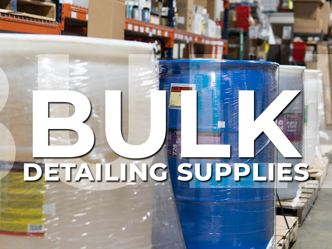 Car Detailing Supplies in Bulk