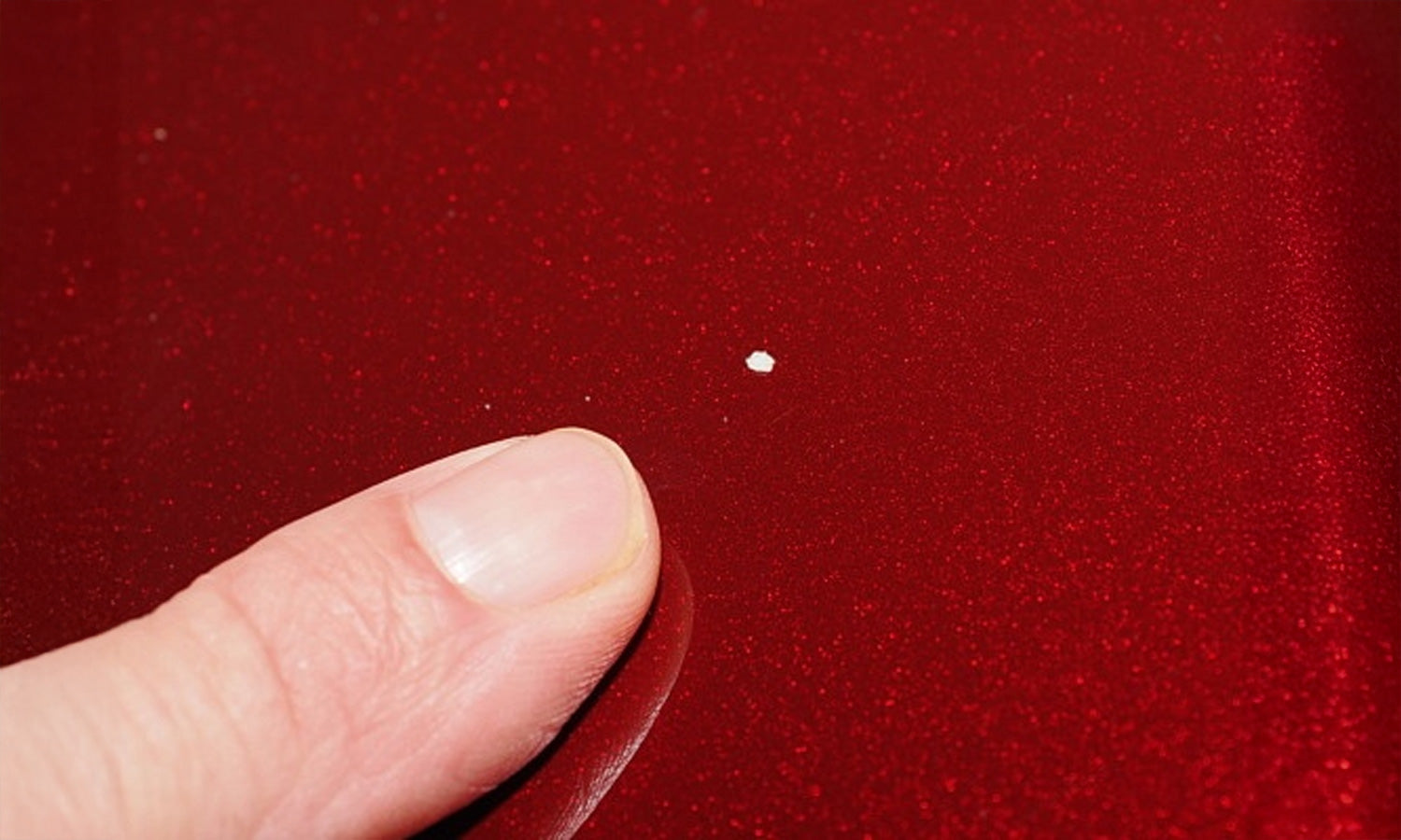 TouchUp Rx on paint chip