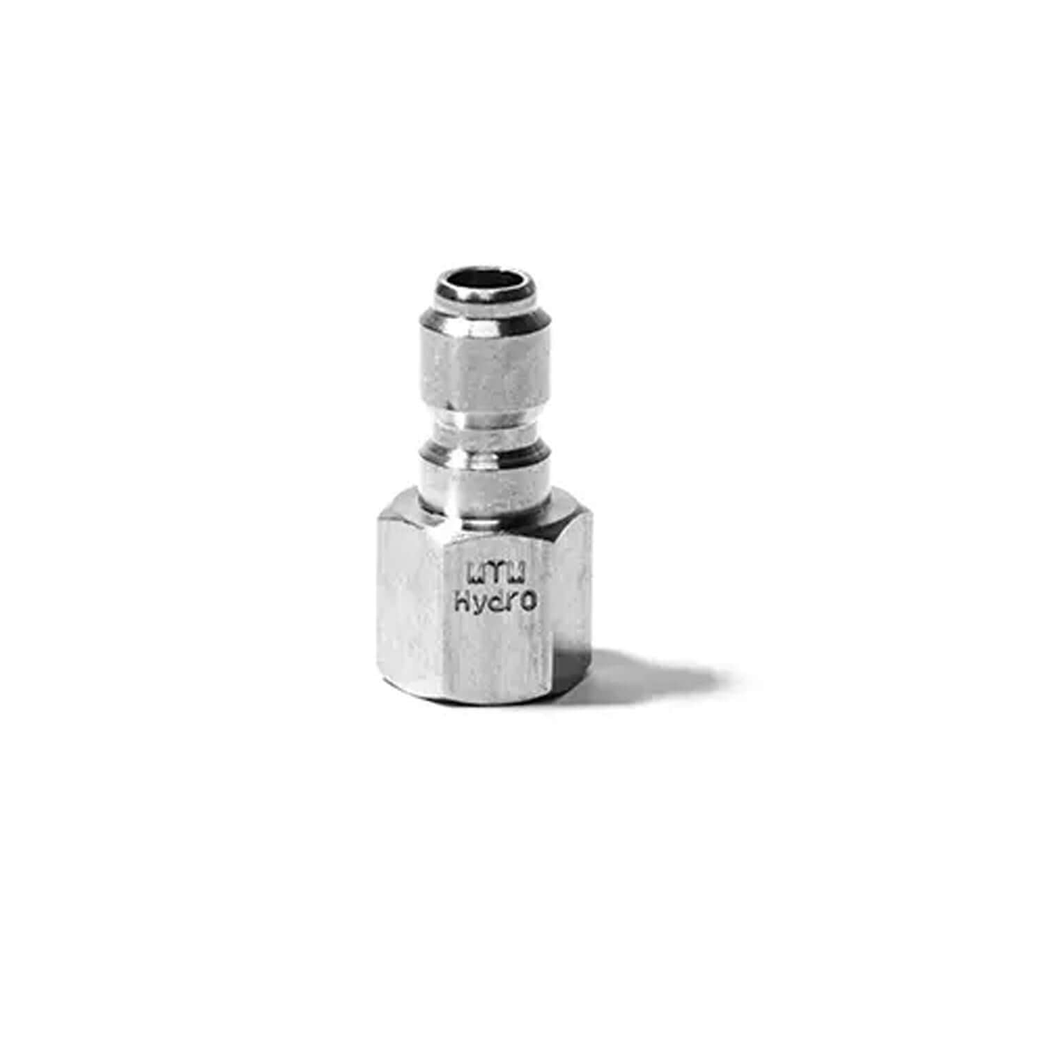 stainless steel plug top down