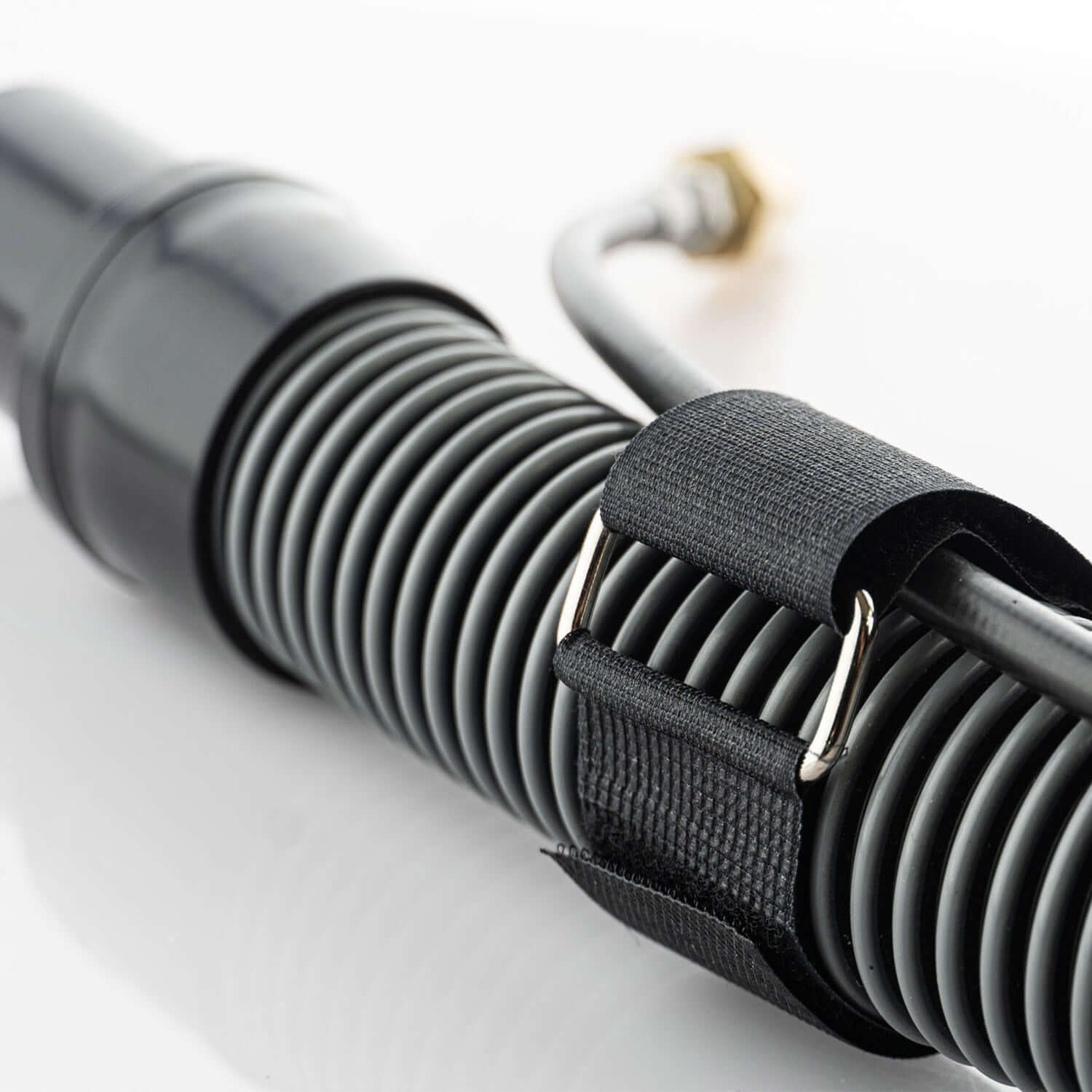 hose strap on extractor hoses