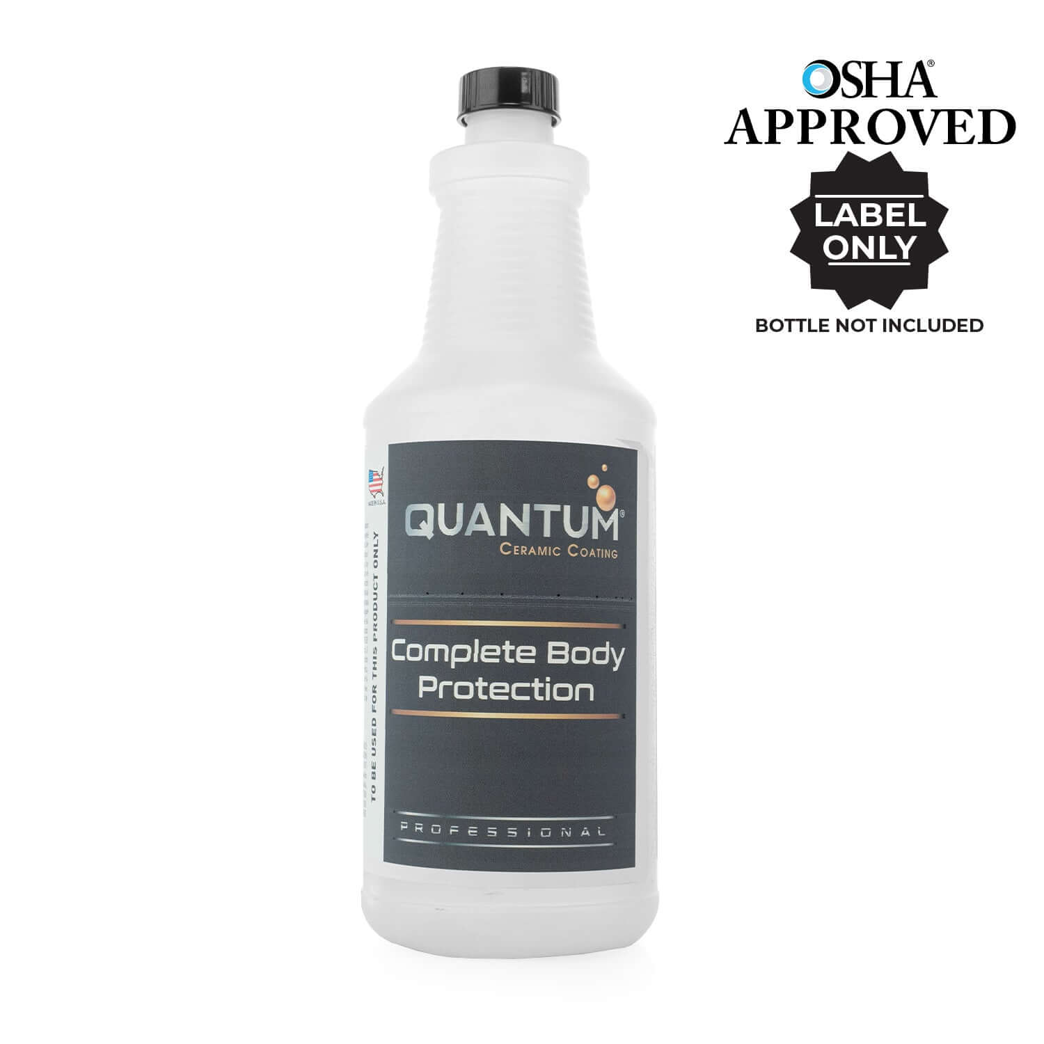 Quart Complete Body Protection SDS Label