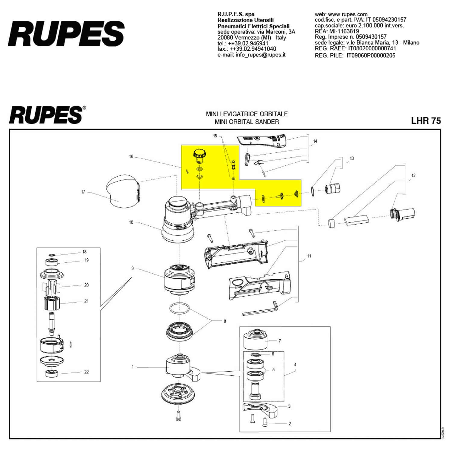 air tool valve parts