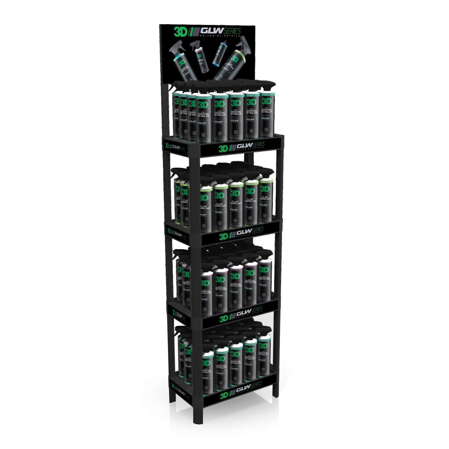 3D GLW Display Rack