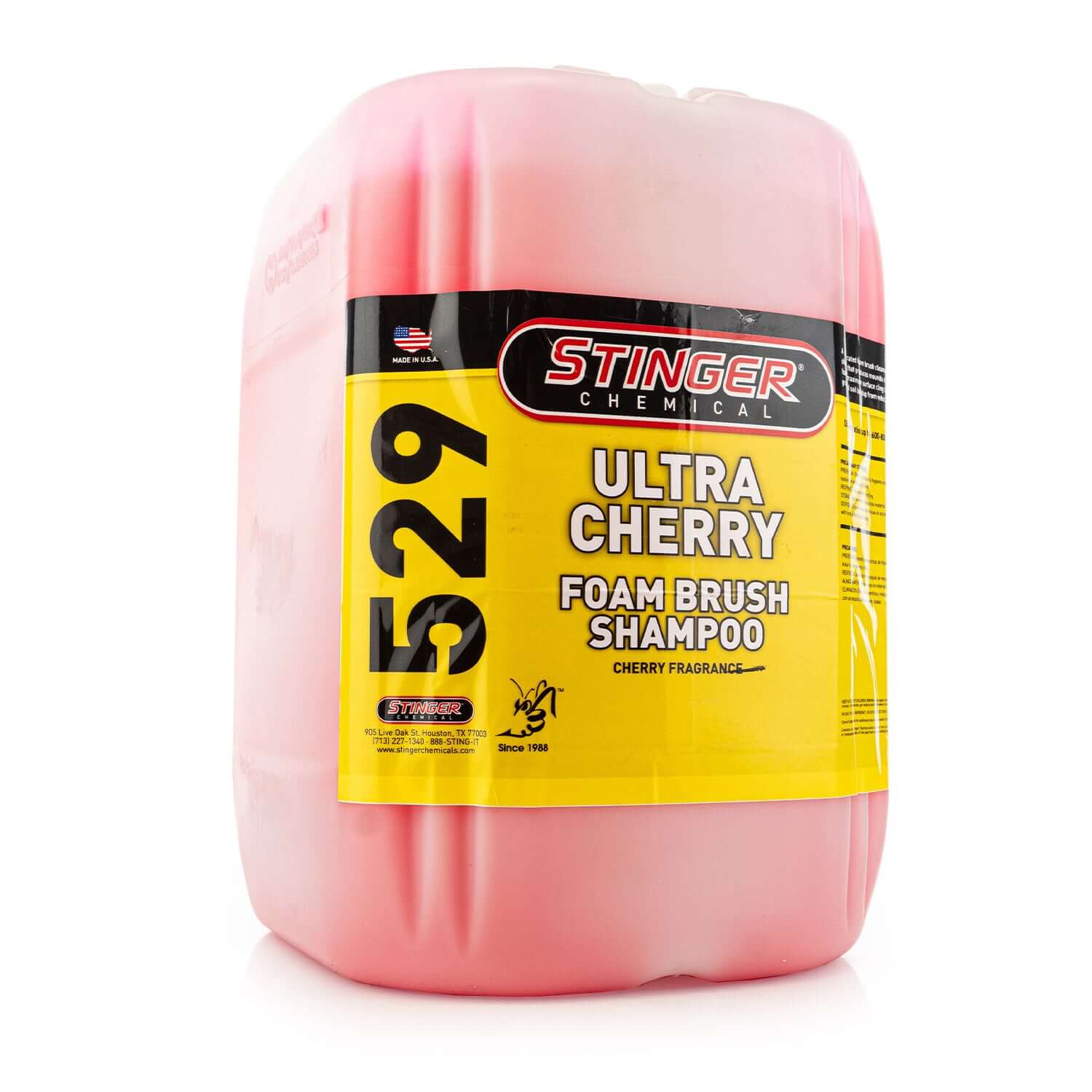 5-gallon Ultra Cherry Foam Brush Shampoo