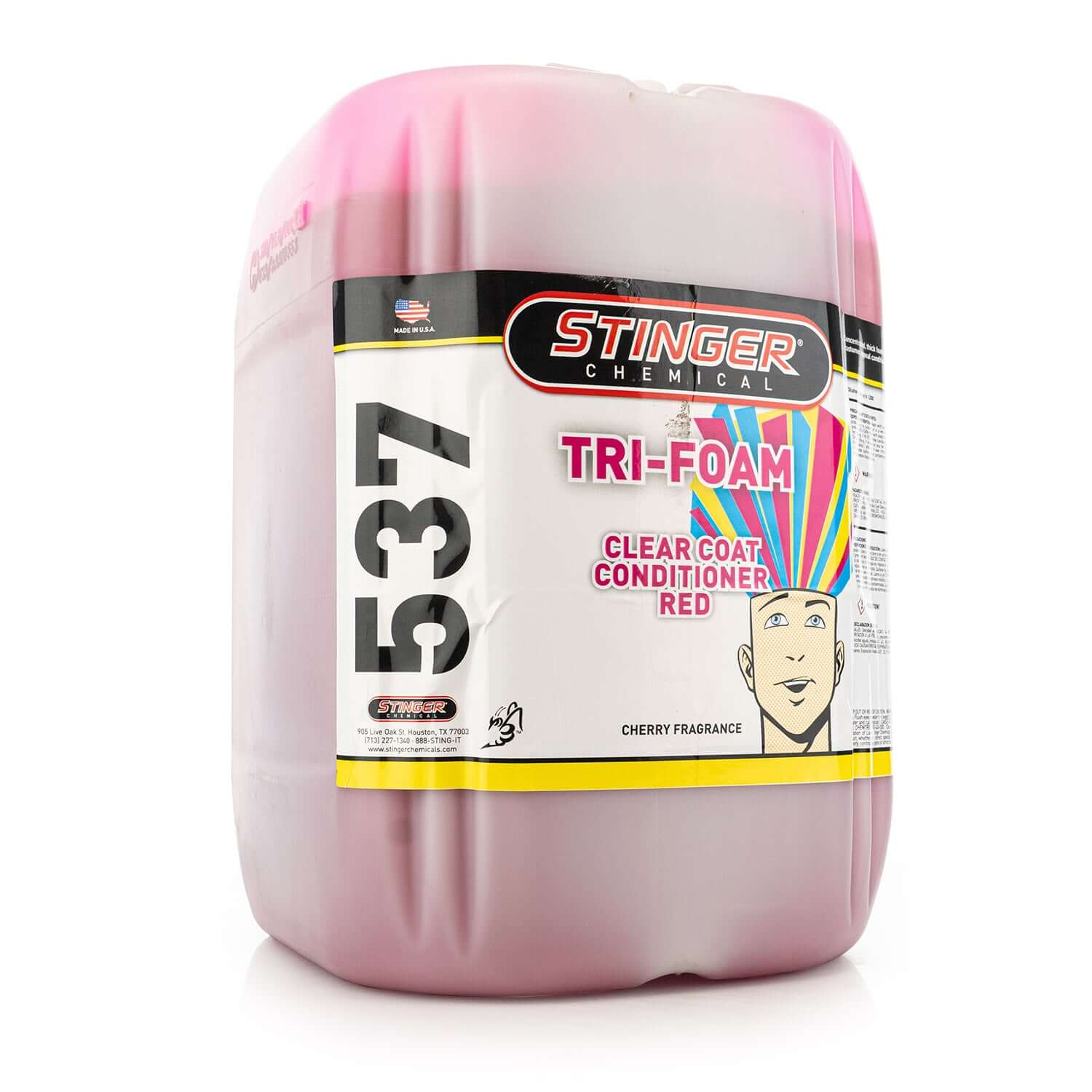 5-gallon Red Tri-Foam Clear Coat Conditioner