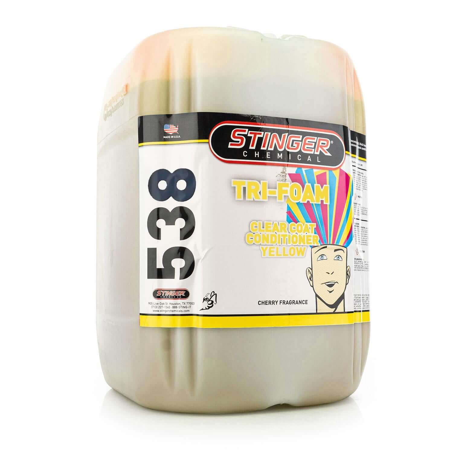 5-gallon Yellow Tri-Foam Clear Coat Conditioner
