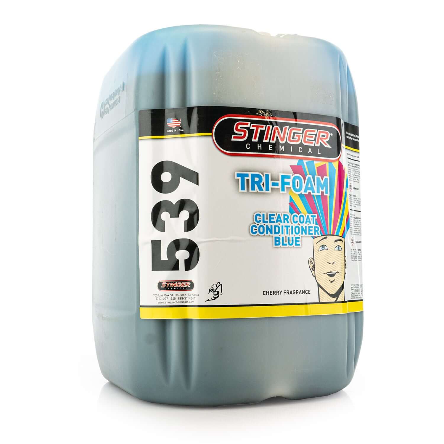 5-gallon Blue Tri-Foam Clear Coat Conditioner