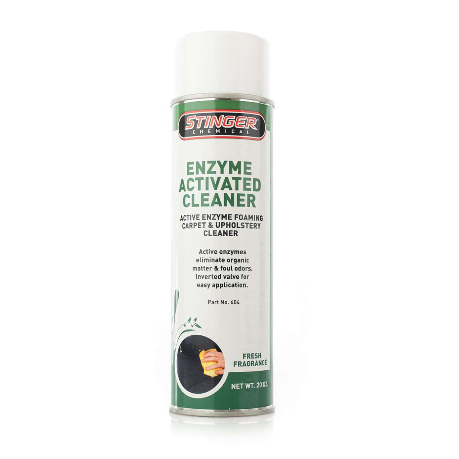 stinger chemical enzyme activated cleaner aerosol can