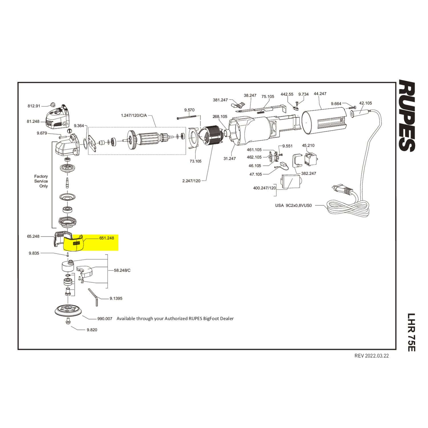 lhr75e electronic module parts guide