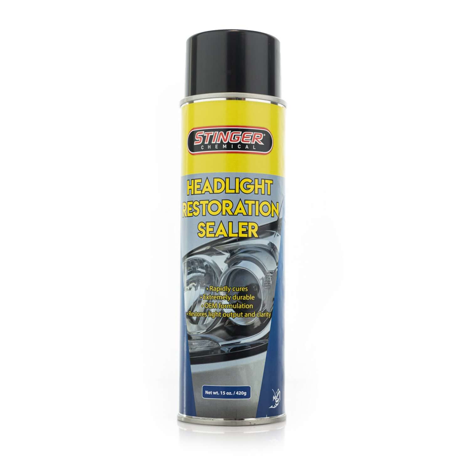 Headlight Restoration Sealer aerosol can