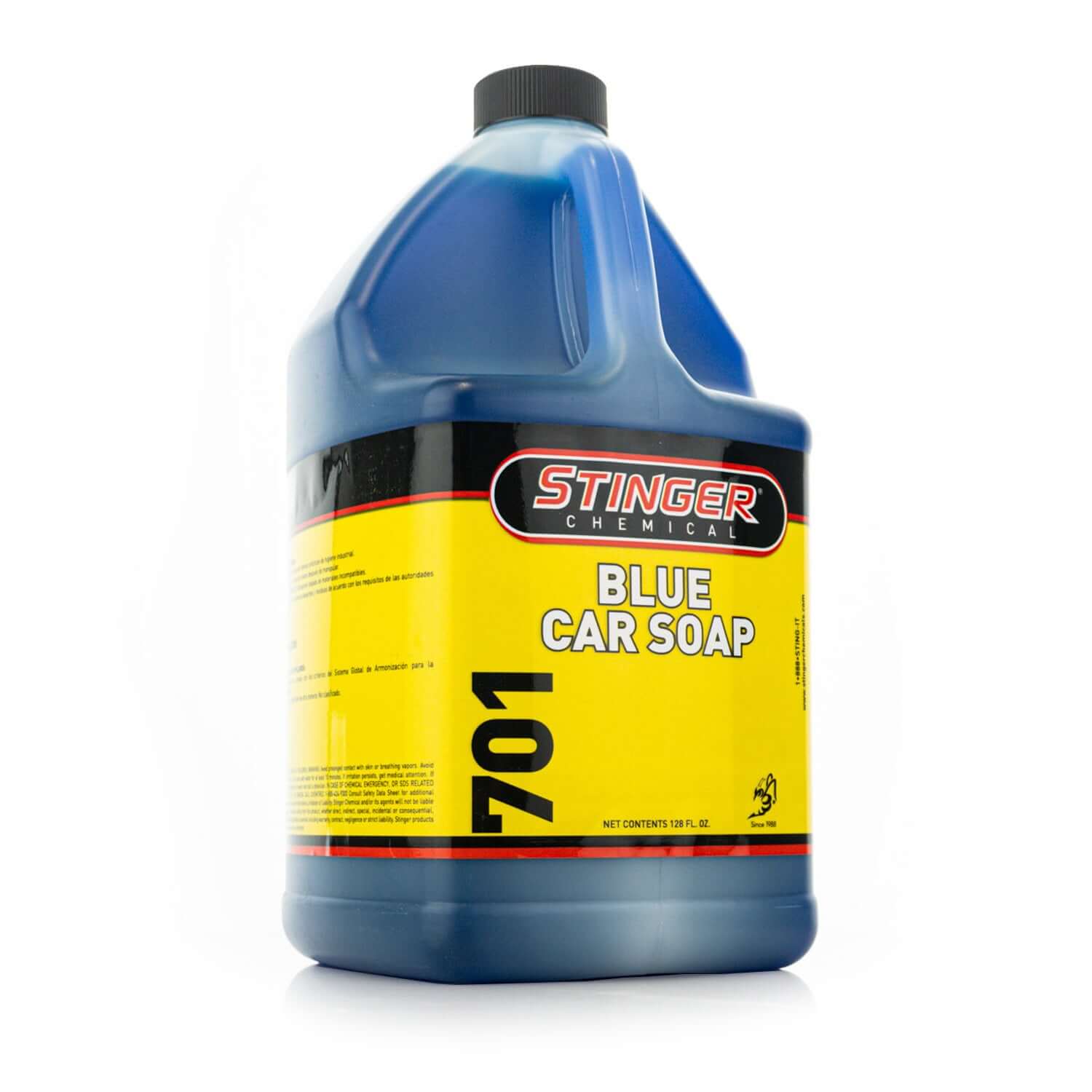 1-gallon stinger chemical blue car soap