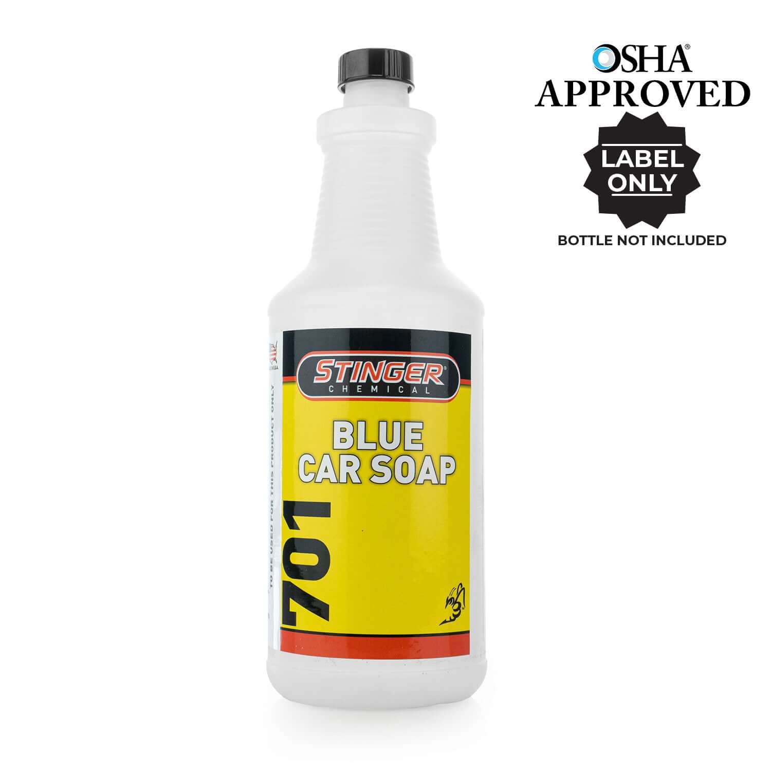 stinger chemical blue car soap SDS Label