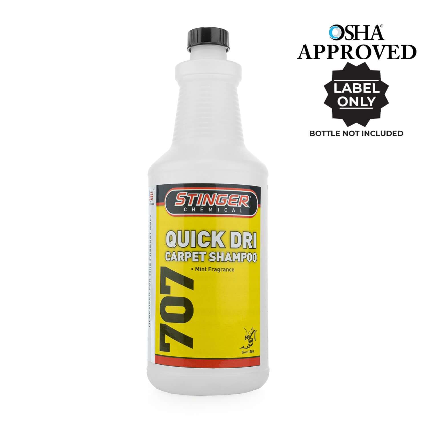quick-dri carpet shampoo SDS Label