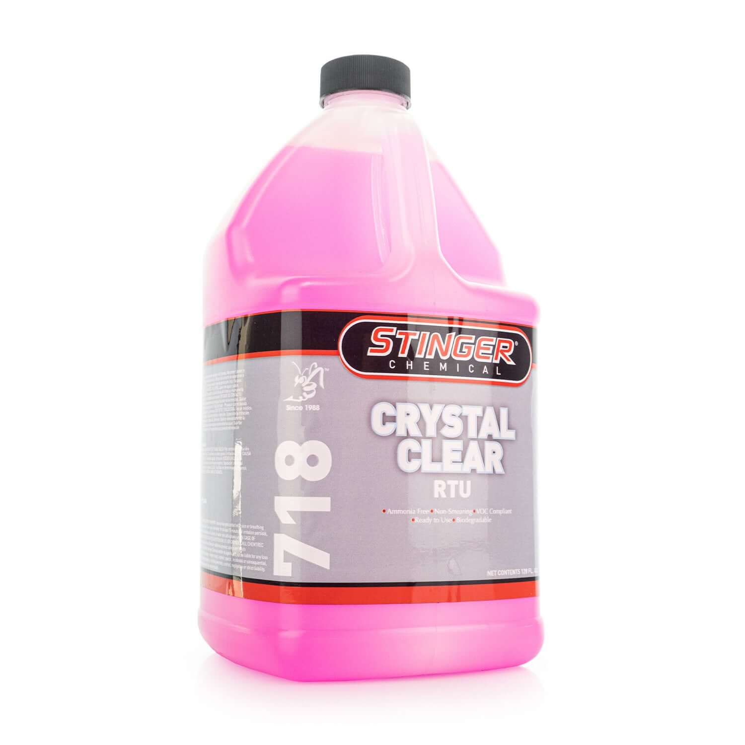 1-gallon crystal clear Glass Cleaner RTU