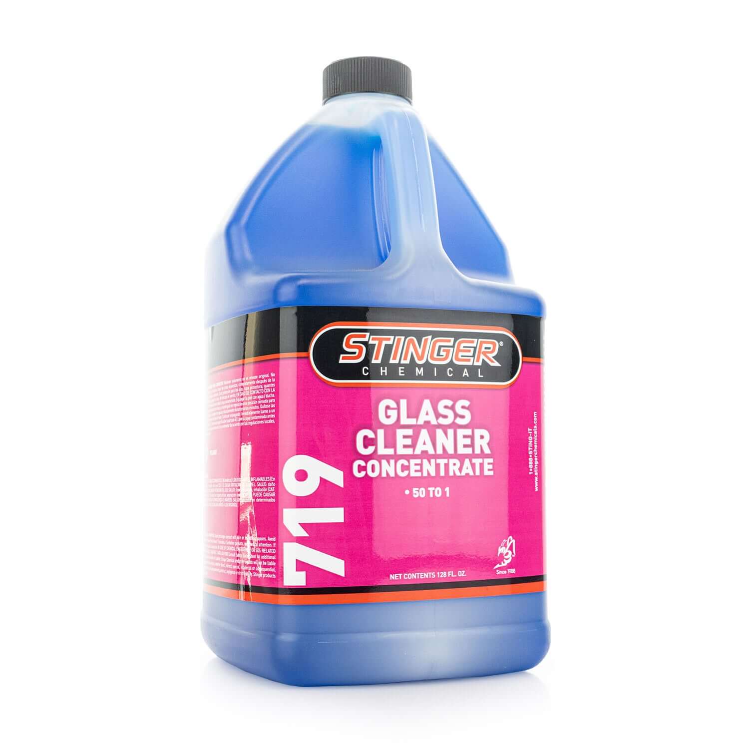 1-gallon stinger chemical 50:1 glass cleaner concentrate