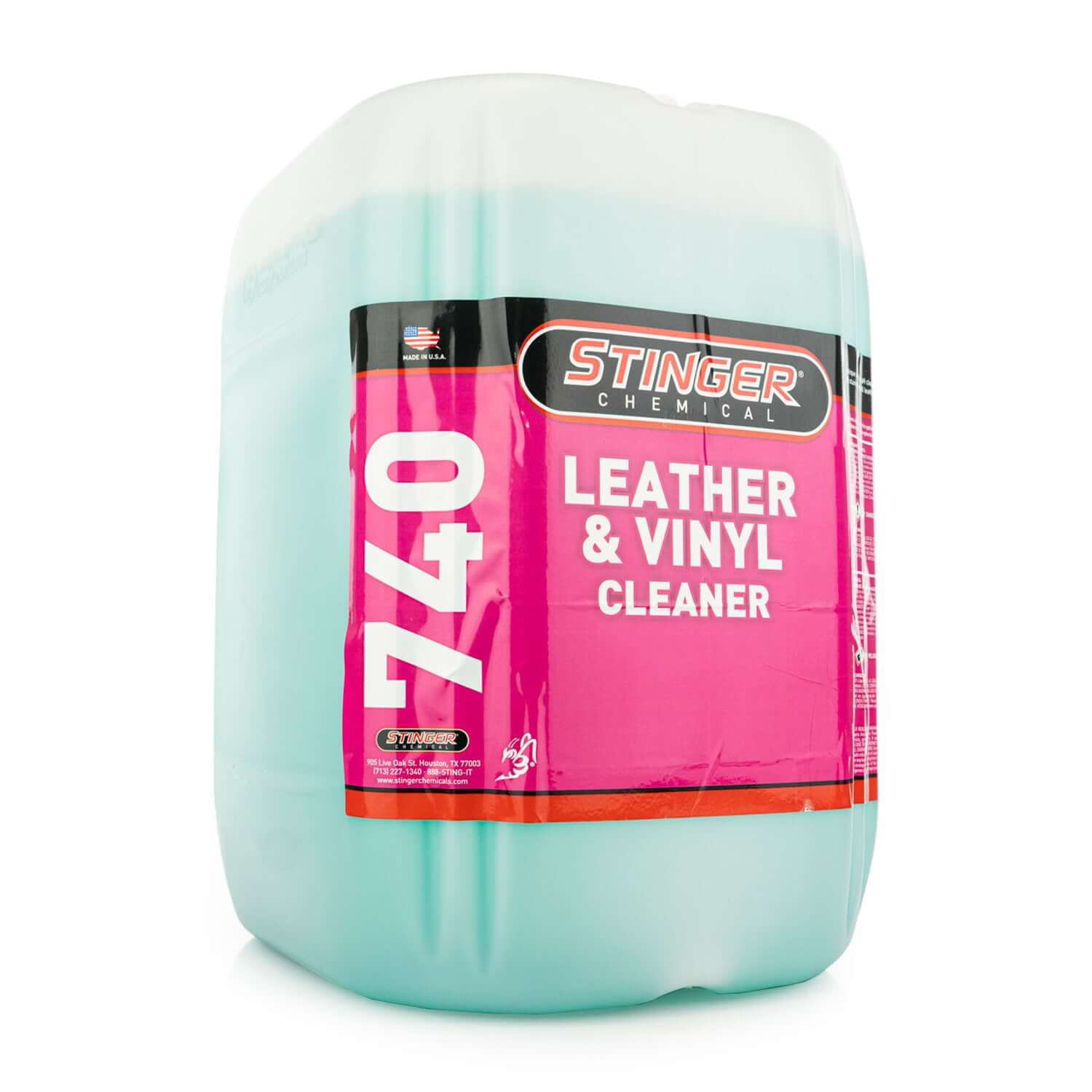 5-gallon stinger chemical leather & vinyl cleaner