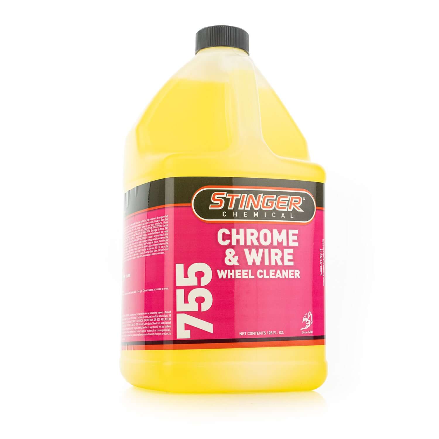 1-gallon stinger chemical chrome wire & wheel cleaner