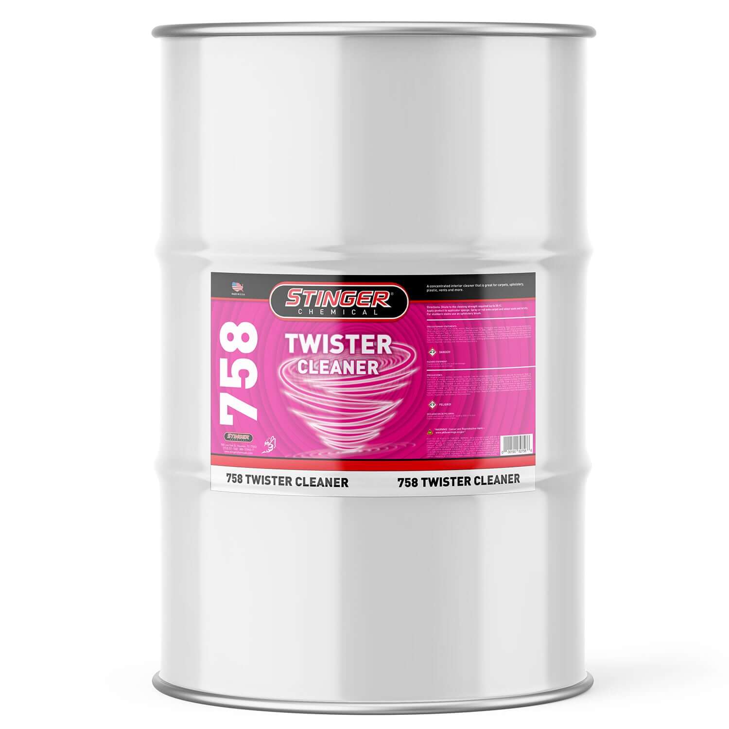55-gallon drum twister interior cleaner concentrated