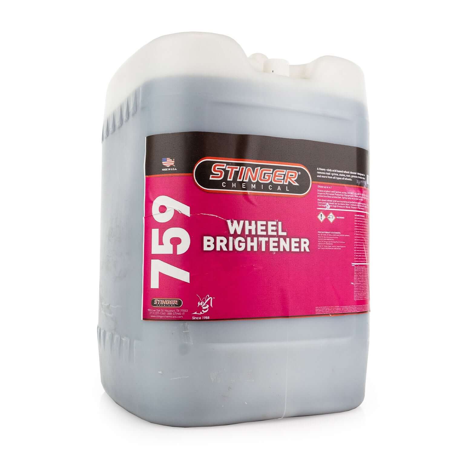 5-gallon stinger chemical wheel brightener