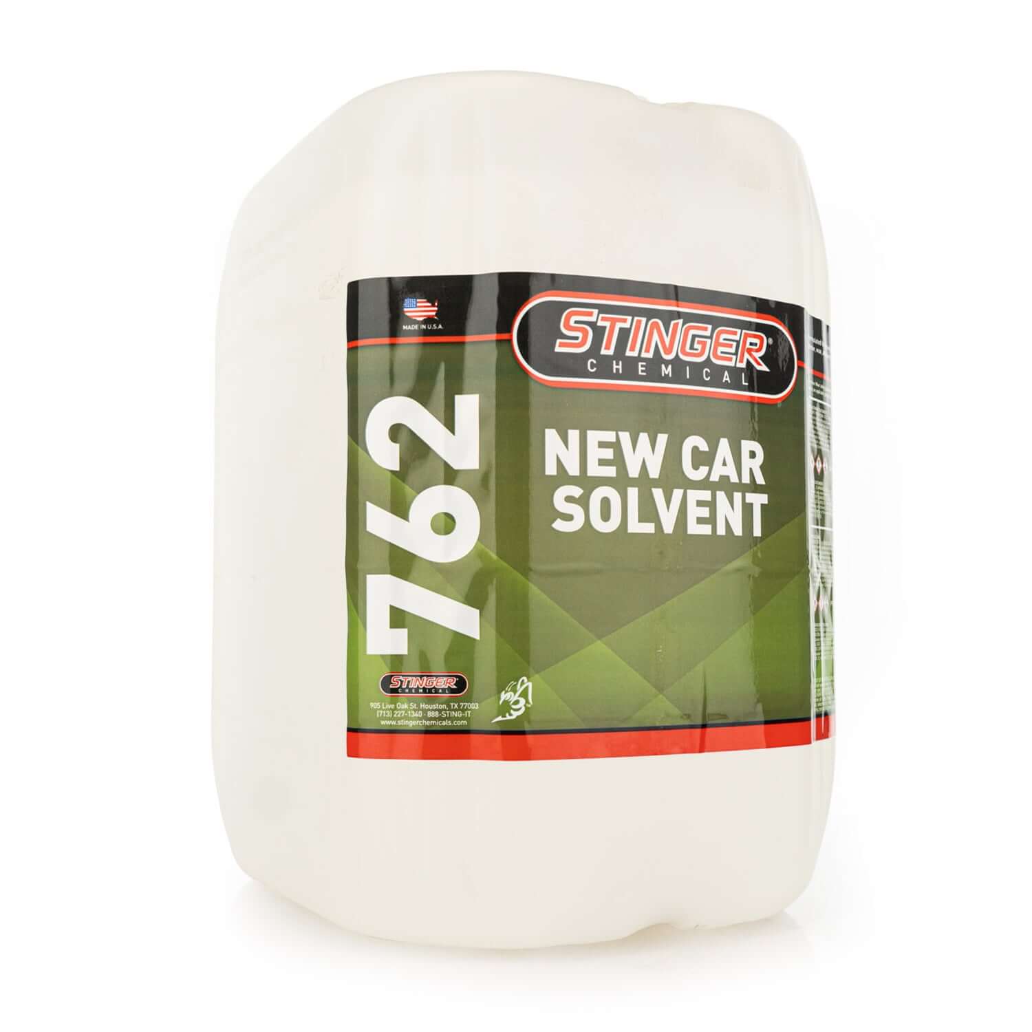 5-gallon stinger chemical new car solvent