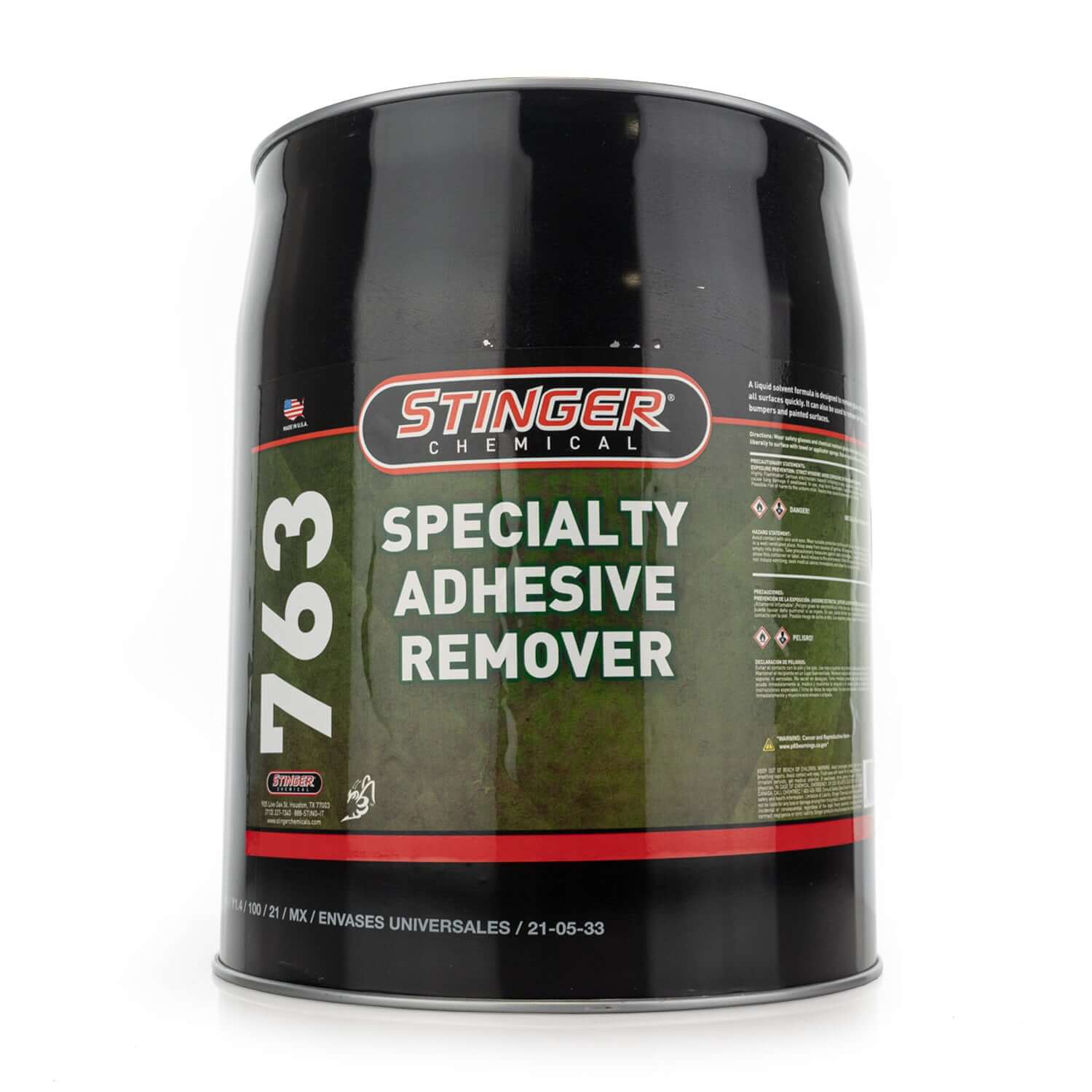 5-gallon stinger chemical specialty adhesive remover