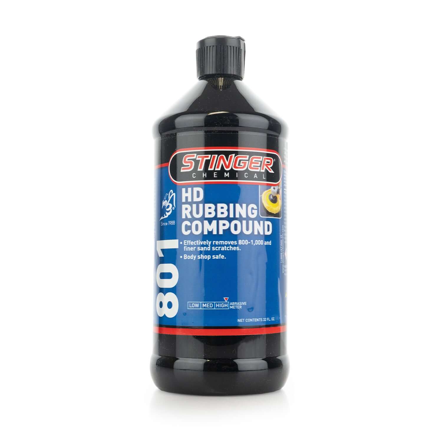 stinger chemical heavy duty rubbing compound quart