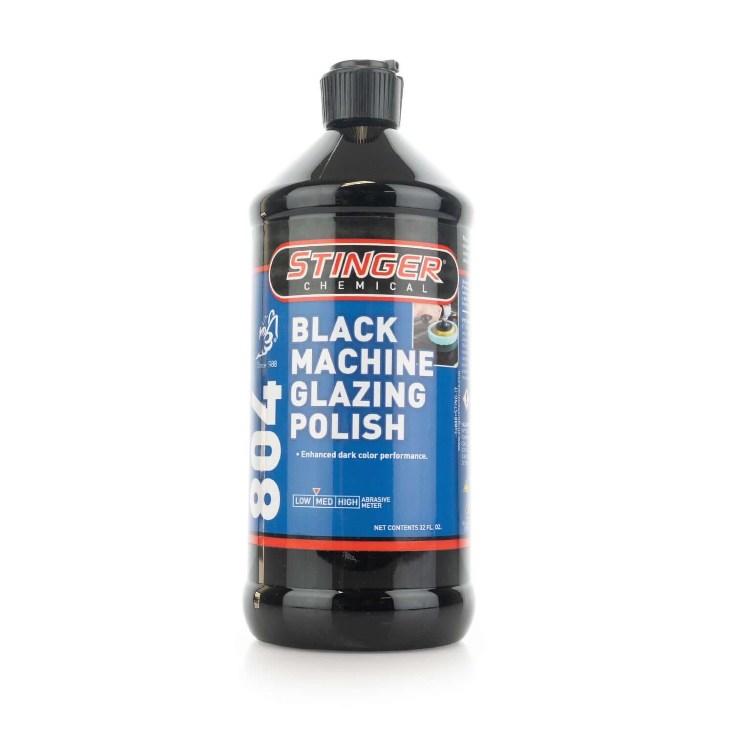 stinger chemical black machine glazing polish quart