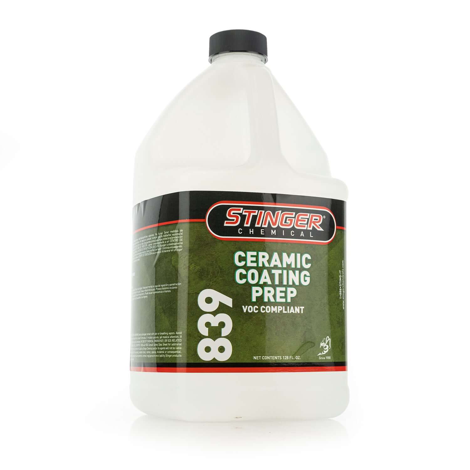 1-gallon stinger chemical ceramic coating prep
