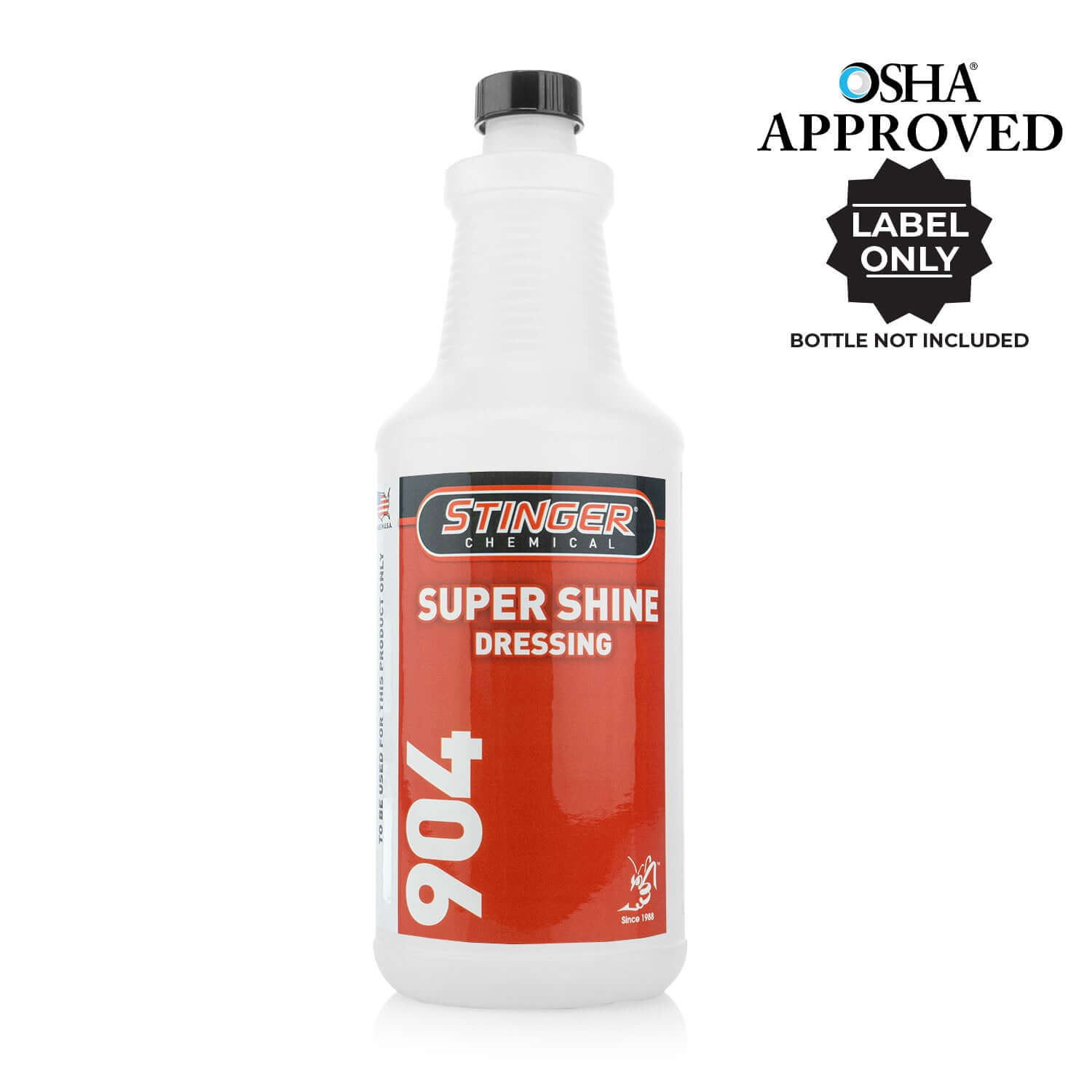 Super shine dressing SDS label