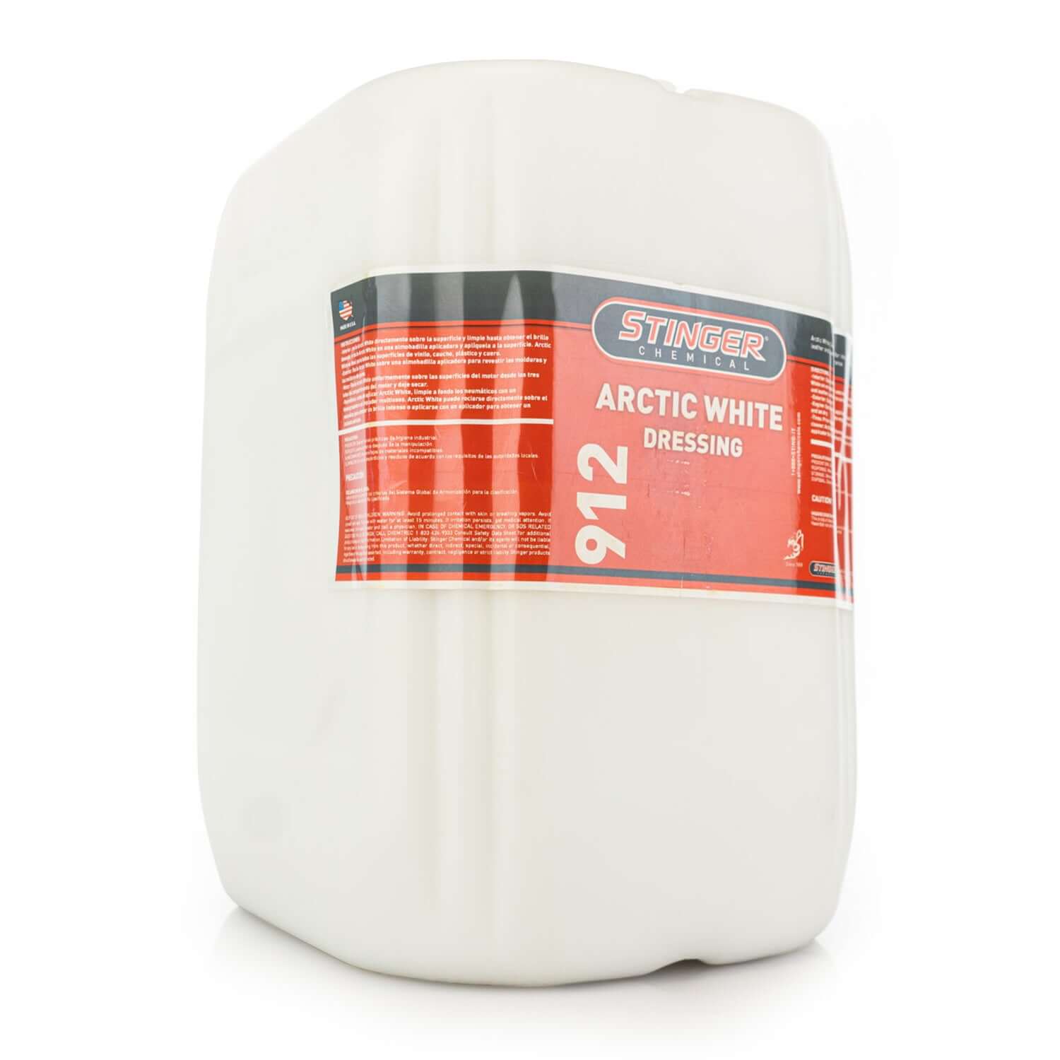 5-gallon arctic white dressing on a white background