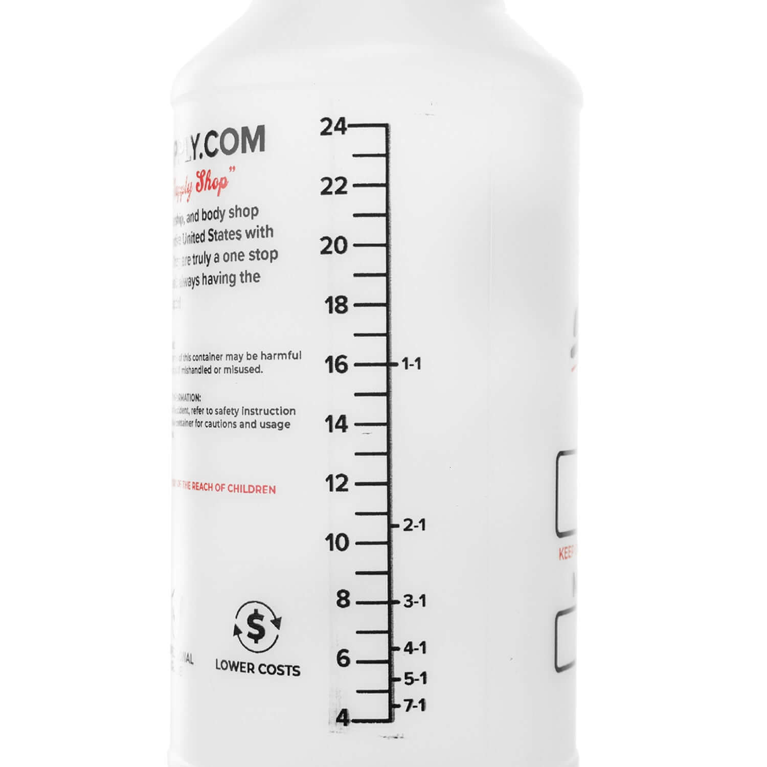 Professional Bottle Measurements