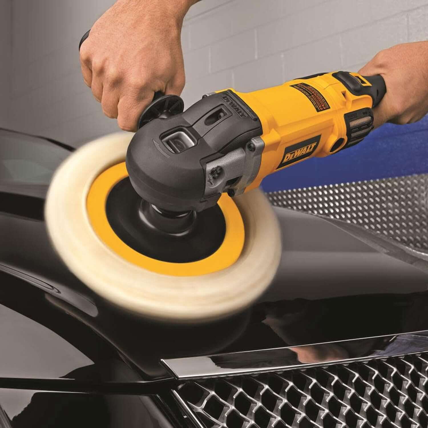 e15 dewalt variable speed buffer polishing