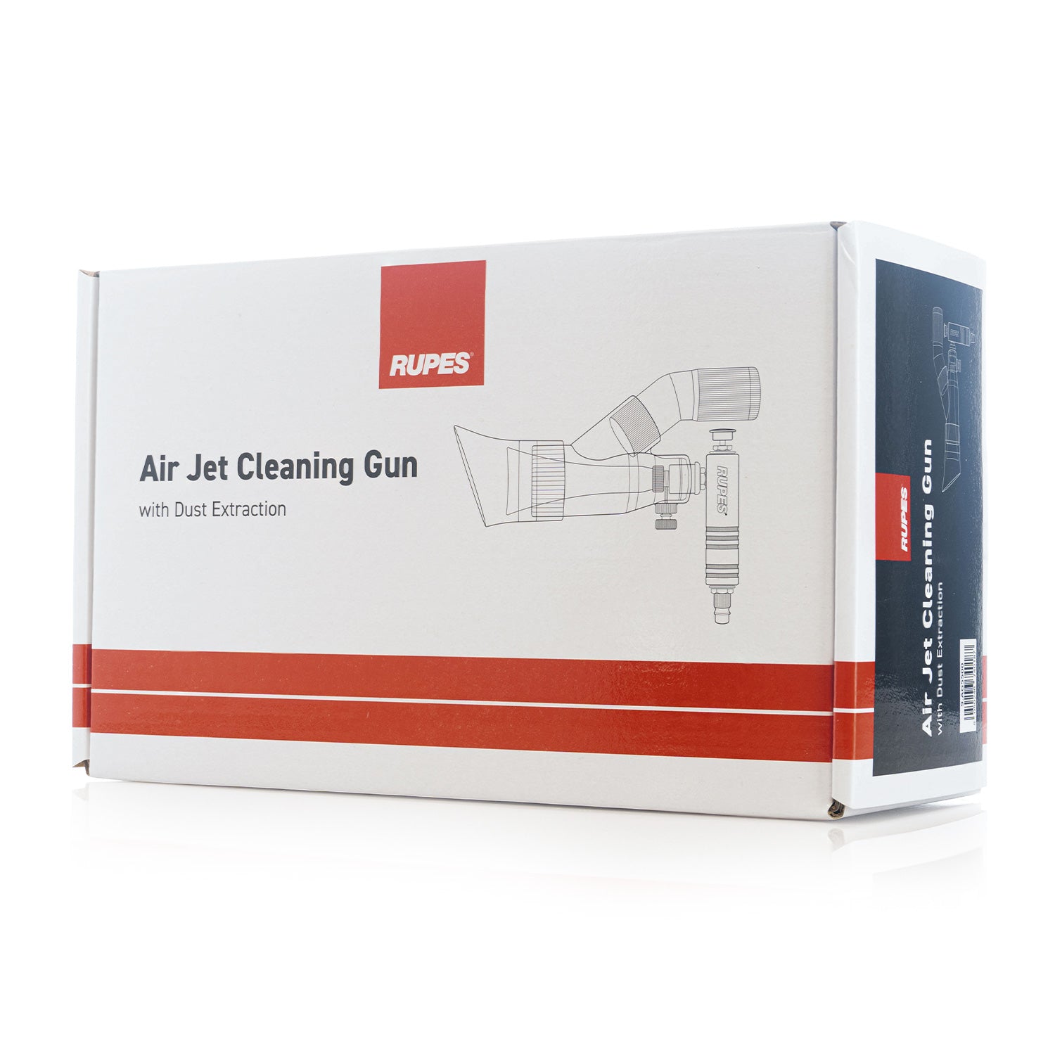 Rupes pad cleaning blow gun packaging on a white background