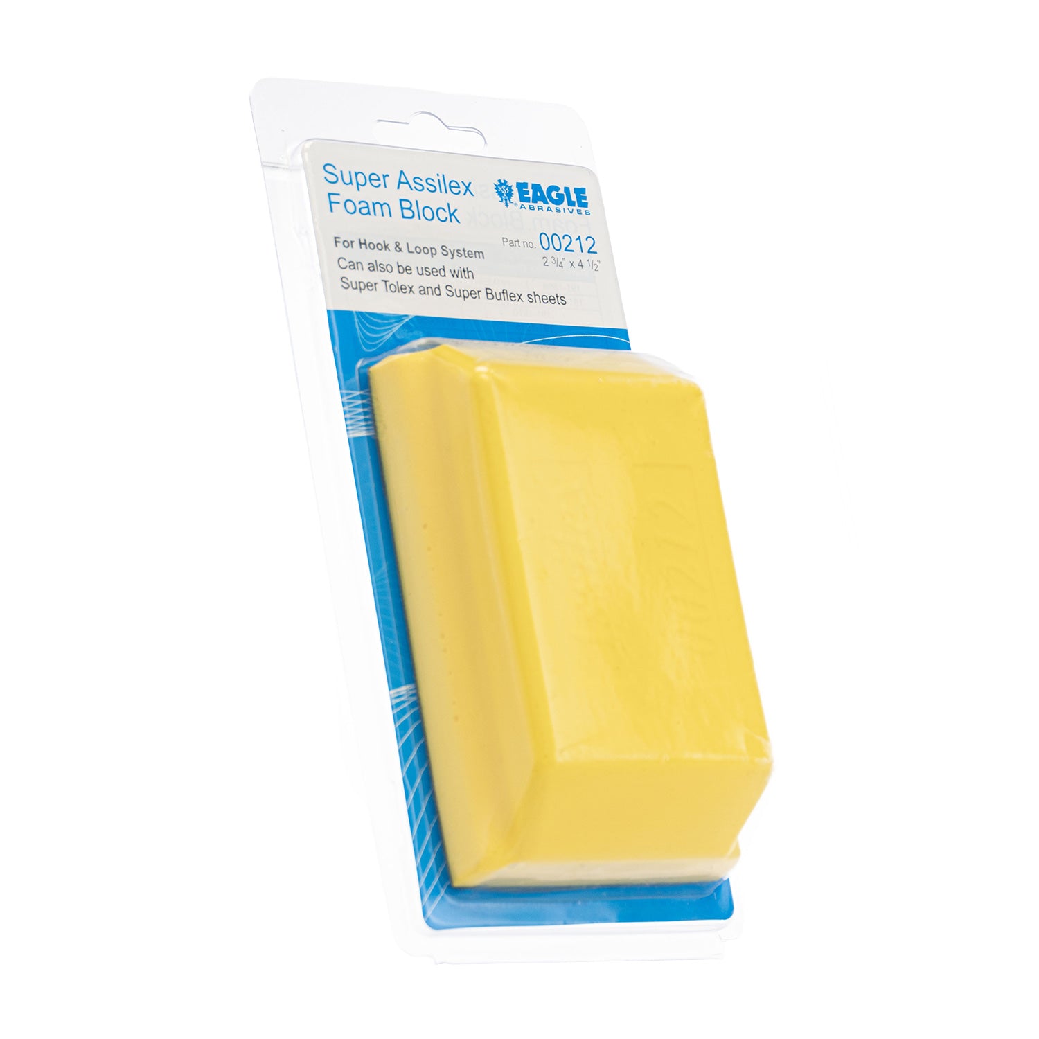 Super Assliex Foam Block in packaging on a white background