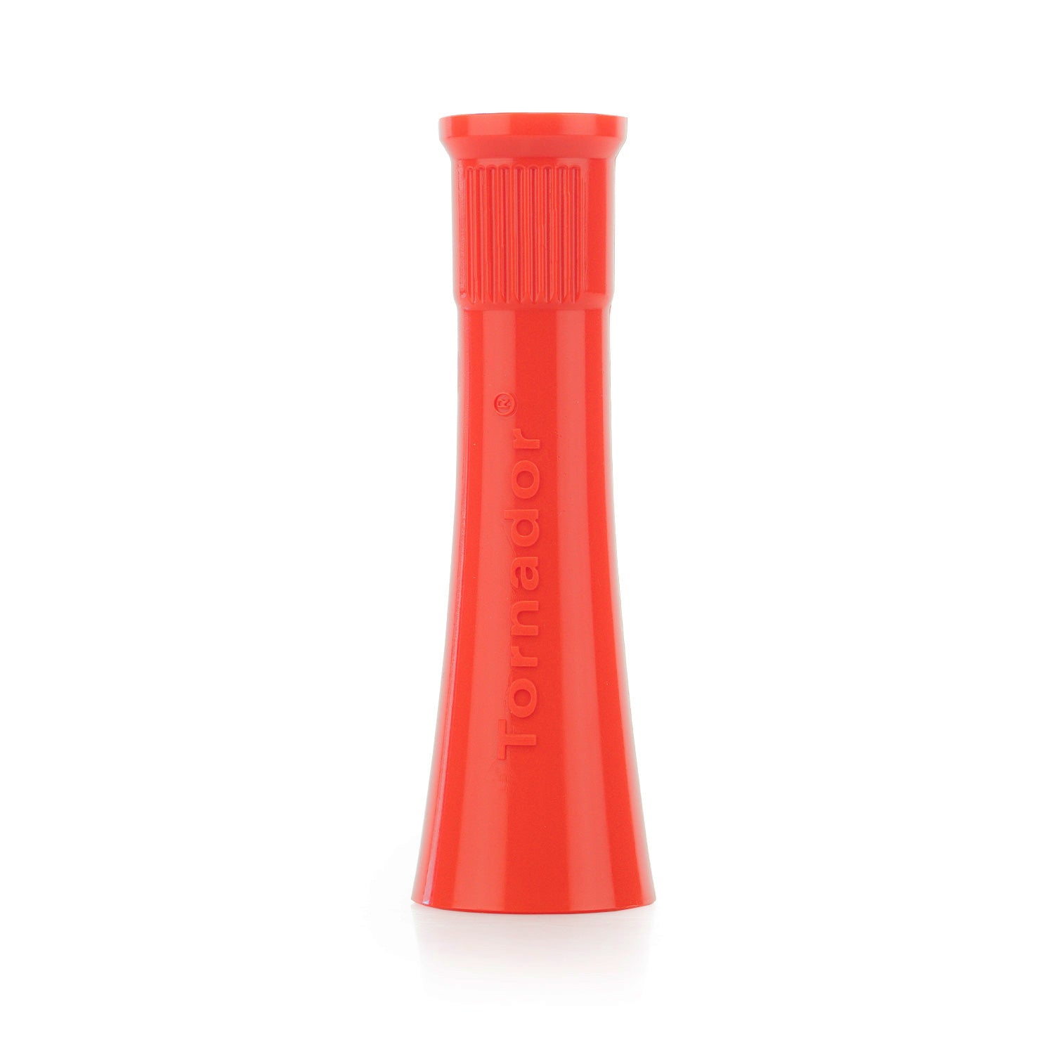 Red Tornador branded cone on a white background
