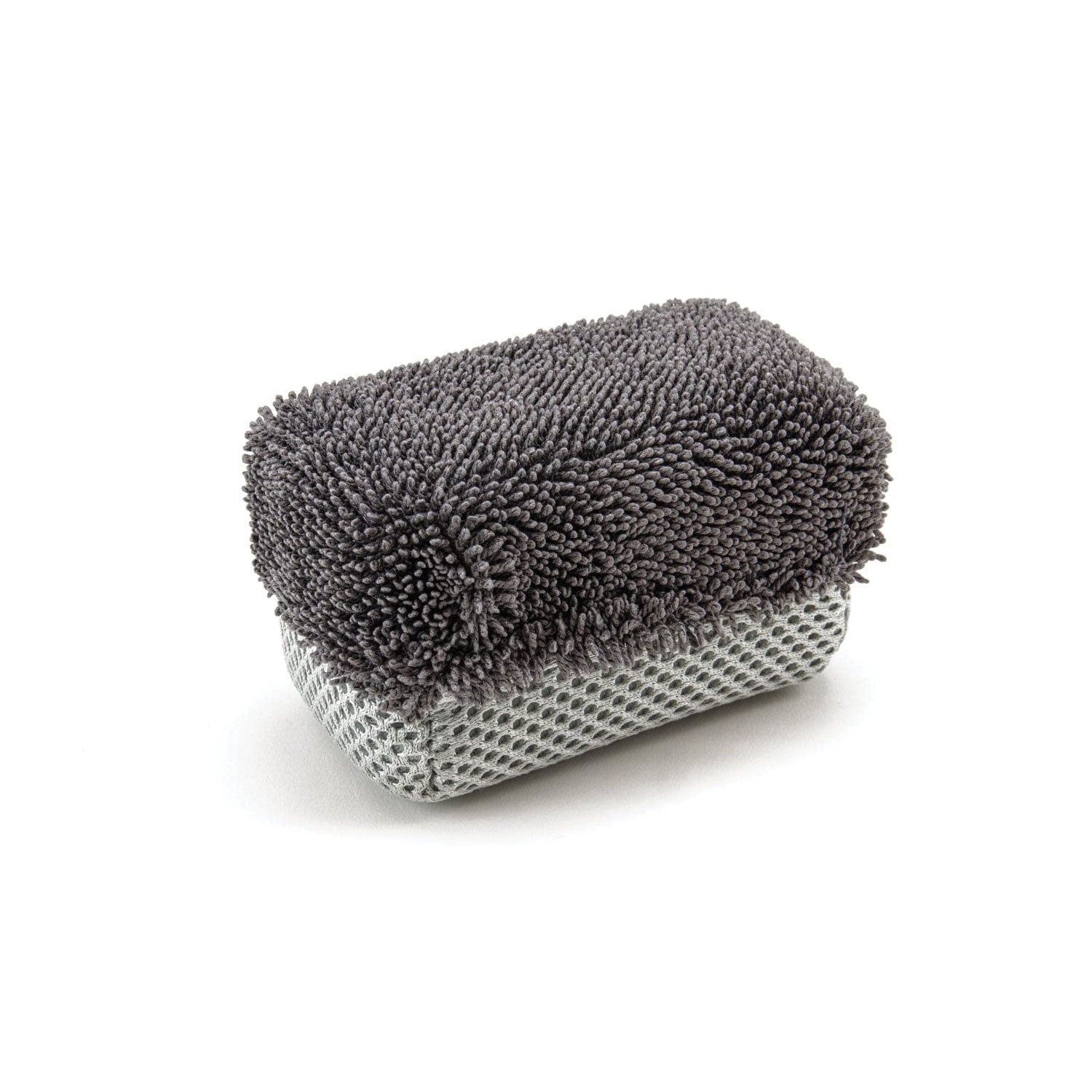 Grey Tire Dressing Applicator on White Background