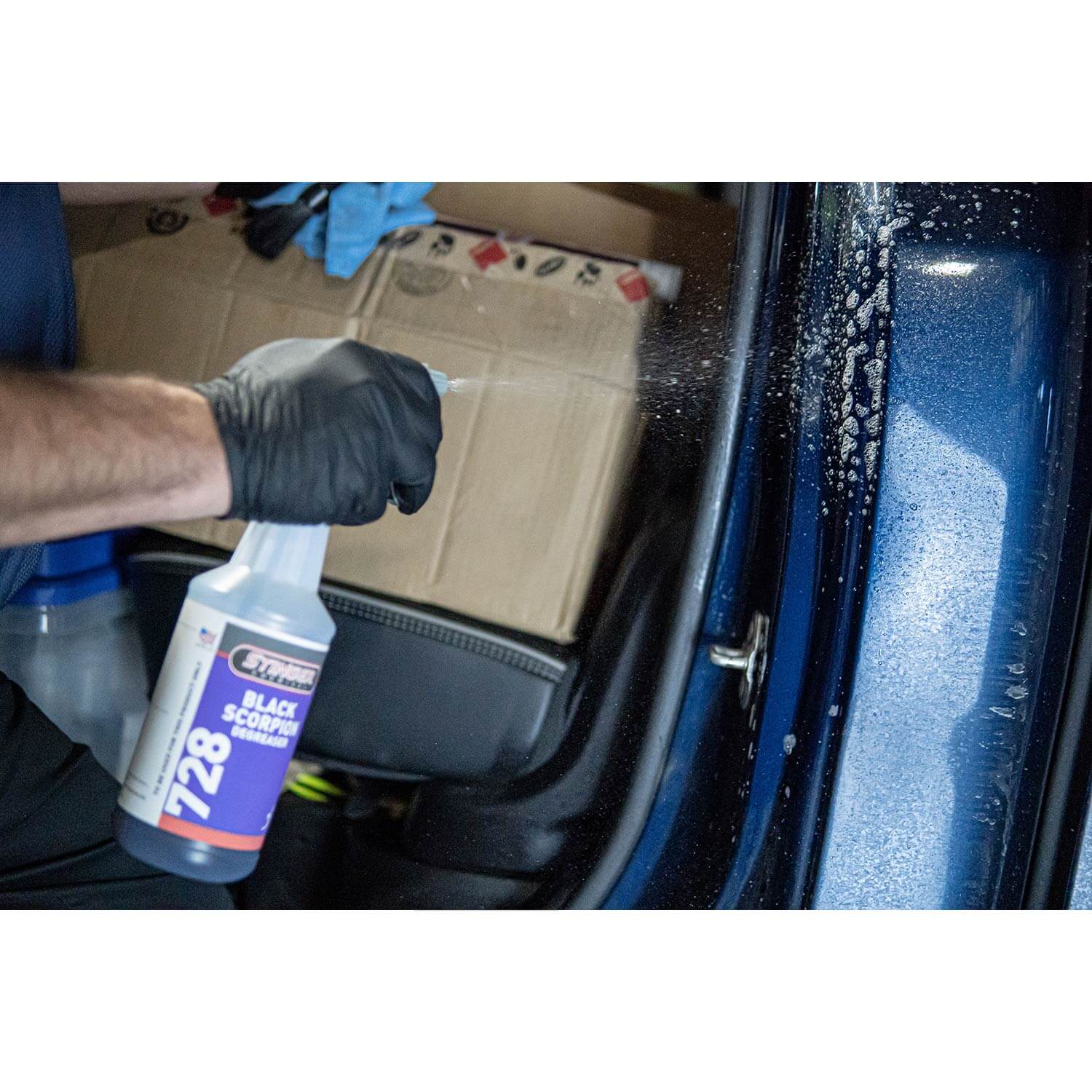 black scorpion degreaser spray
