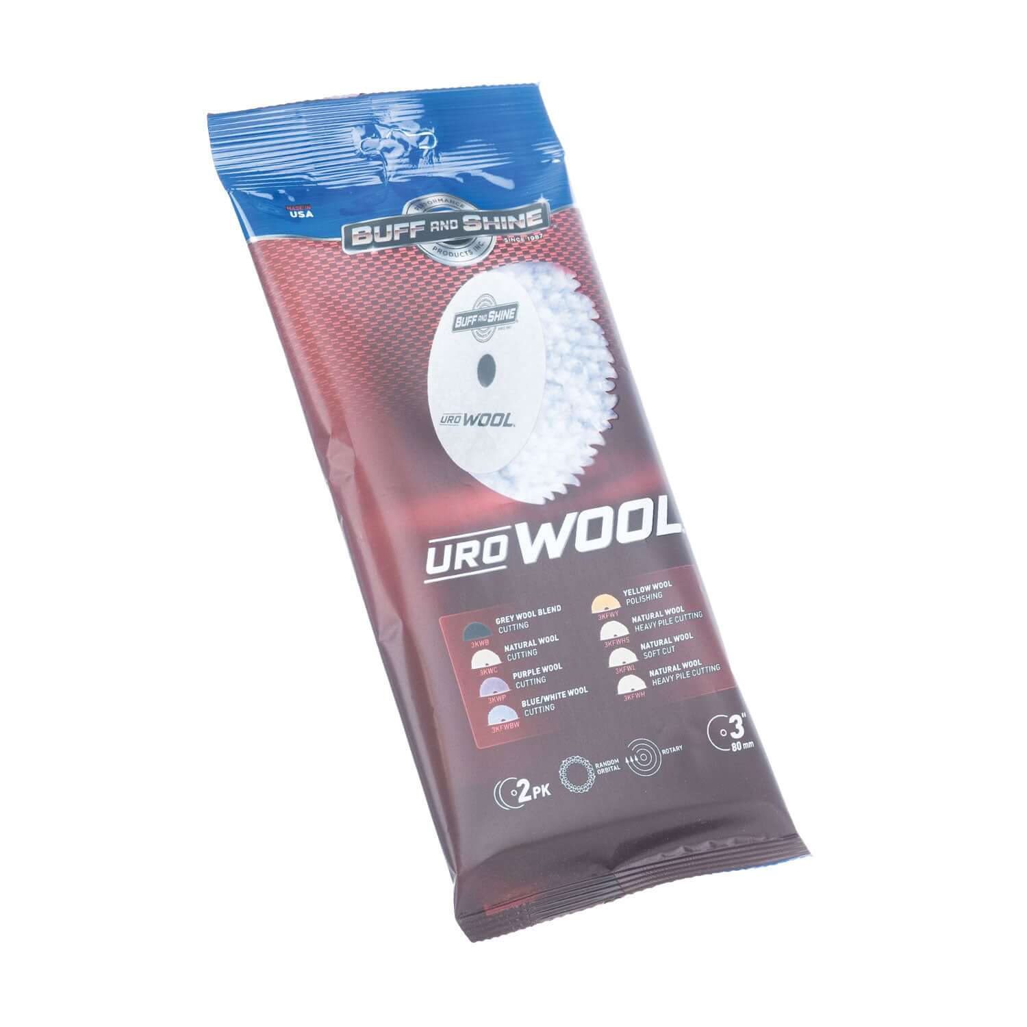 3 Inch Uro Wool 2-Pack
