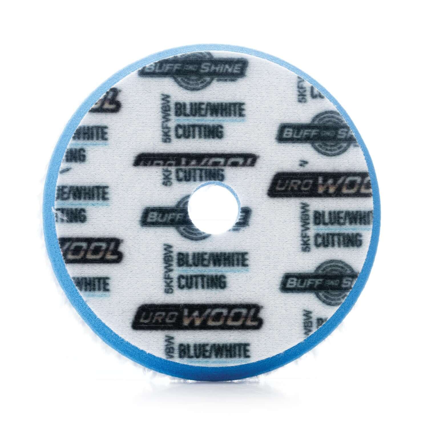 Blue Uro Wool Hook and Loop Pad
