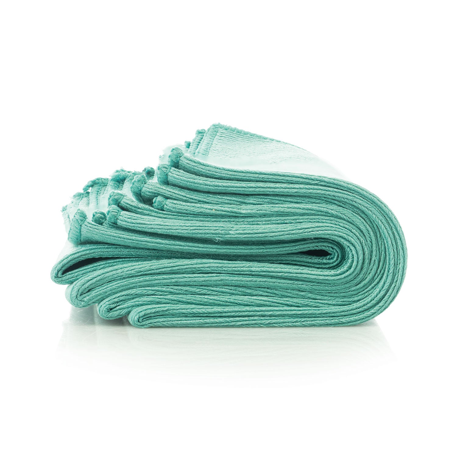 Dark Green Glass Towels 4-Pack