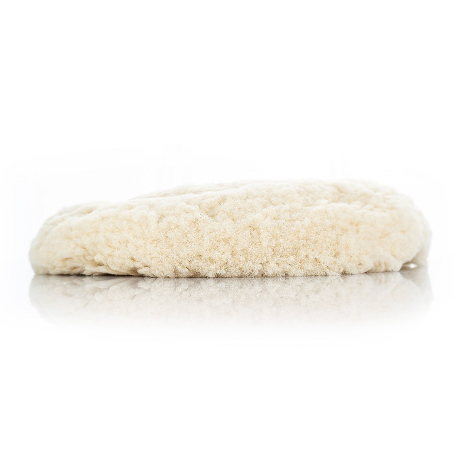 White Wool Buffing Pad Pile