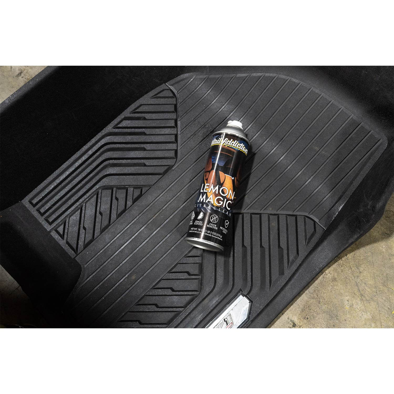 aerosol cleaner for floor mats