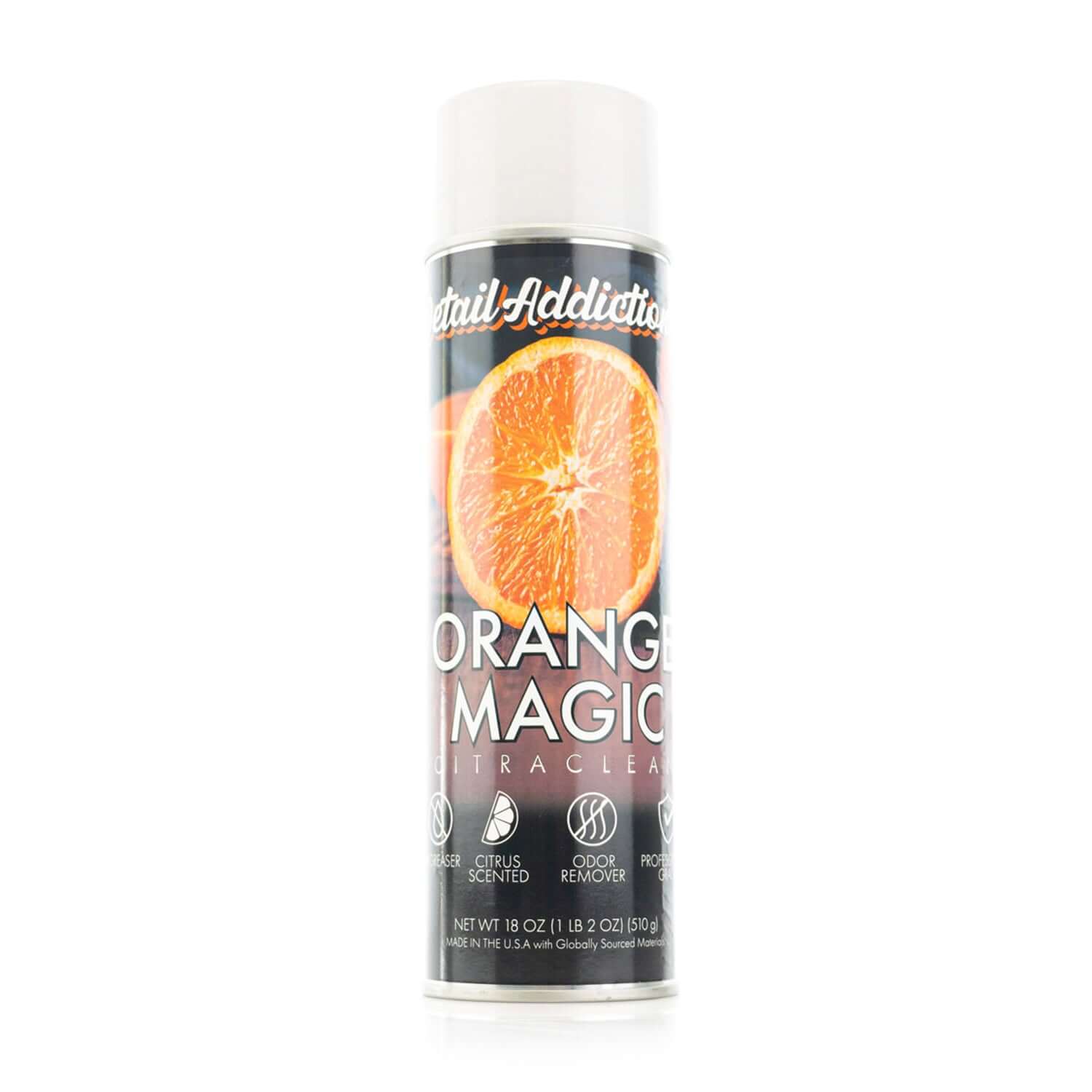 orange all-purpose cleaner aerosol spray
