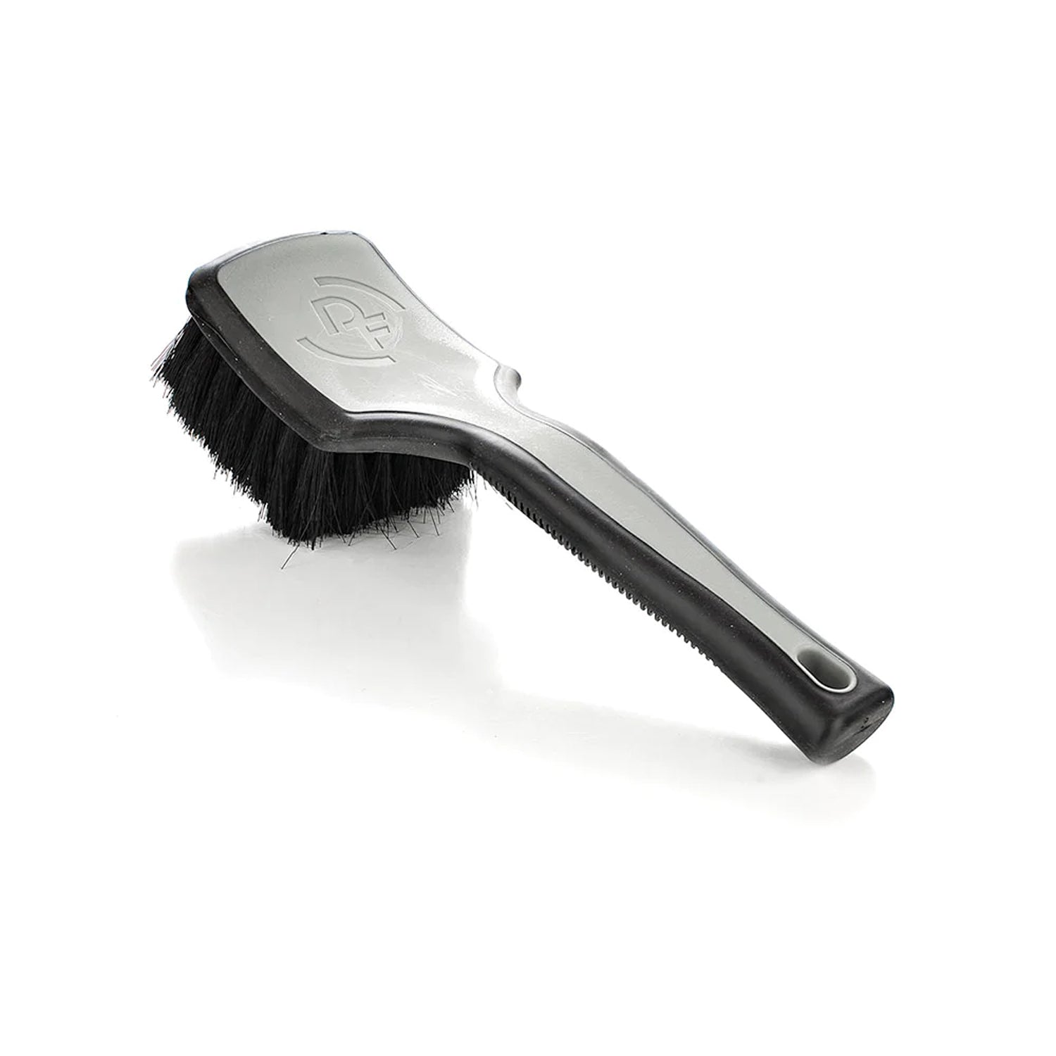 gray tire scrubbing brush