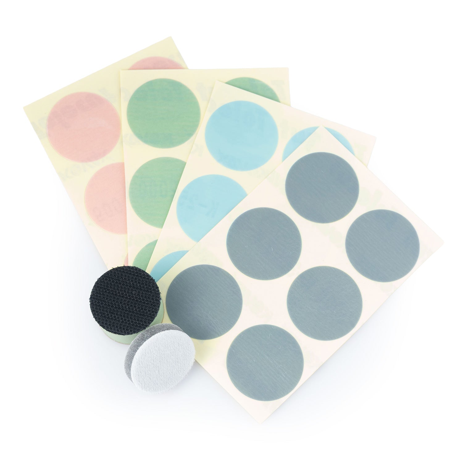 eagle sanding tolecut touch up 1-inch sanding discs kit on a white background