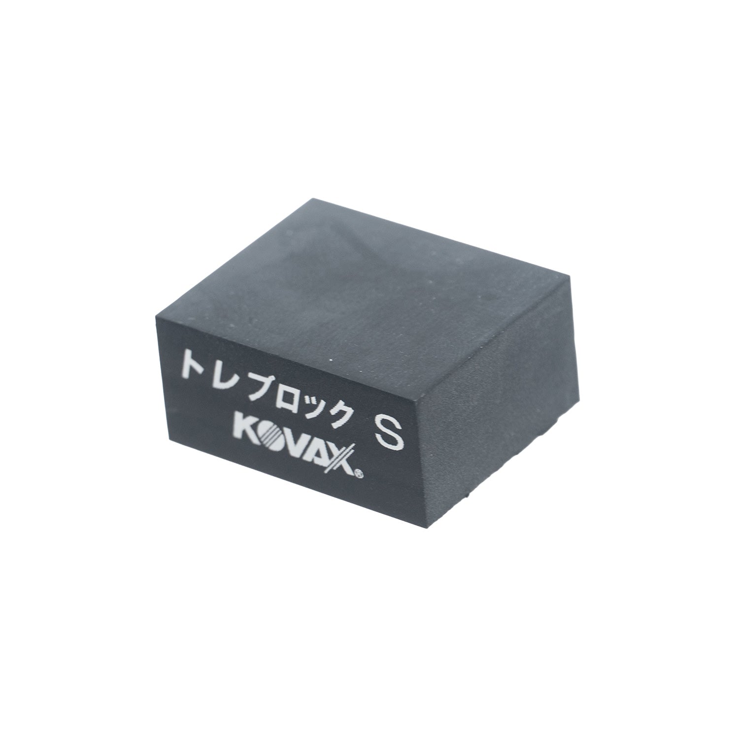 Black rectangular toleblock with 'Kovax' branding on a white background