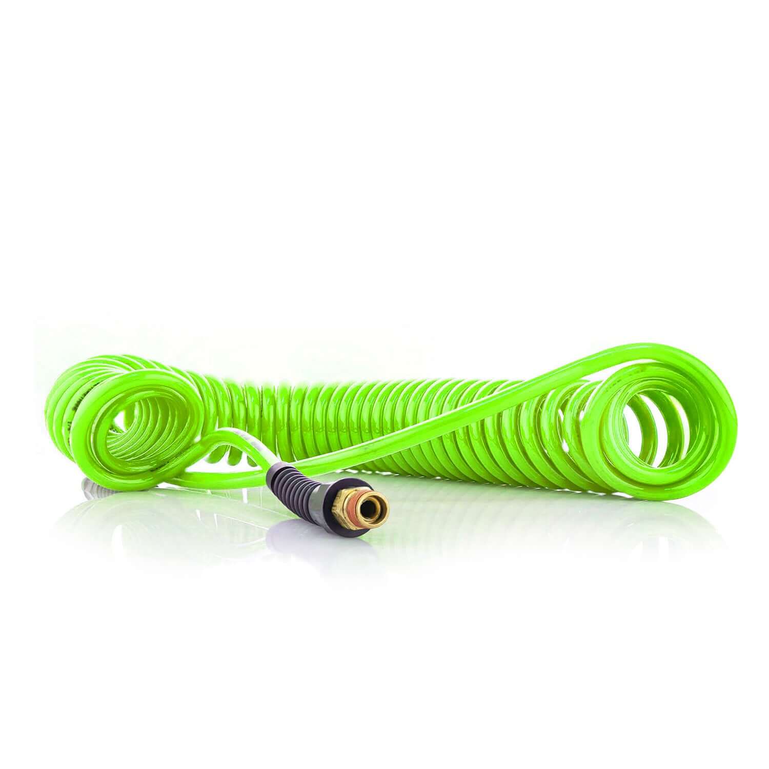 green 25-foot flex hose