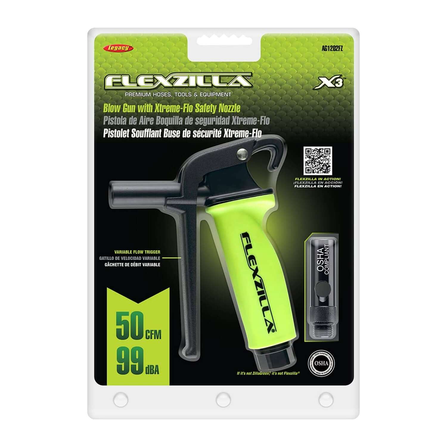 Flexzilla X3 Packaging on a white background