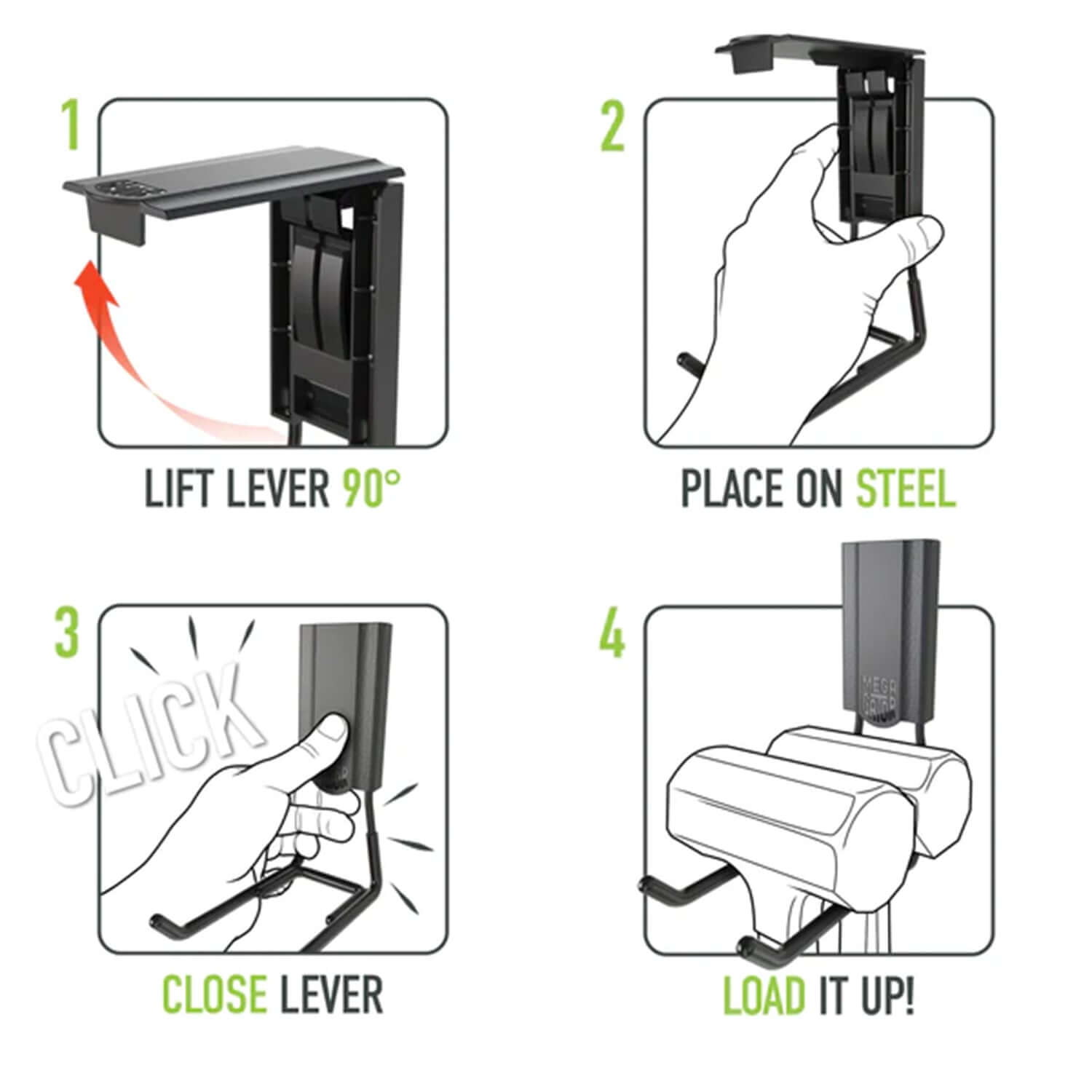 how to operate gator magnets