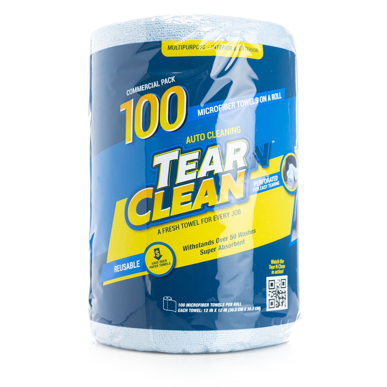 Tear-N-Clean Reuseable Microfiber Towels